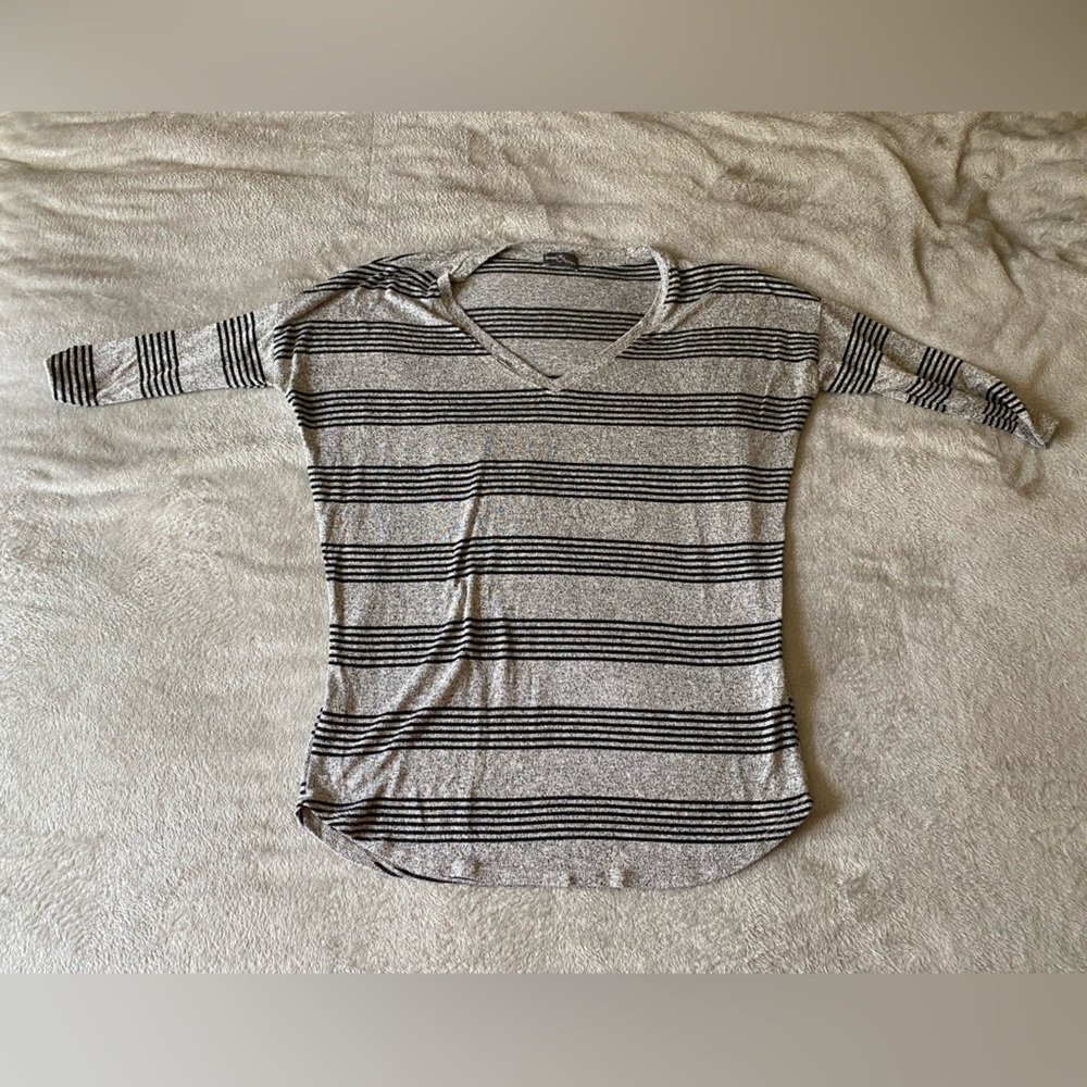 Market and Spruce Striped Knit Top